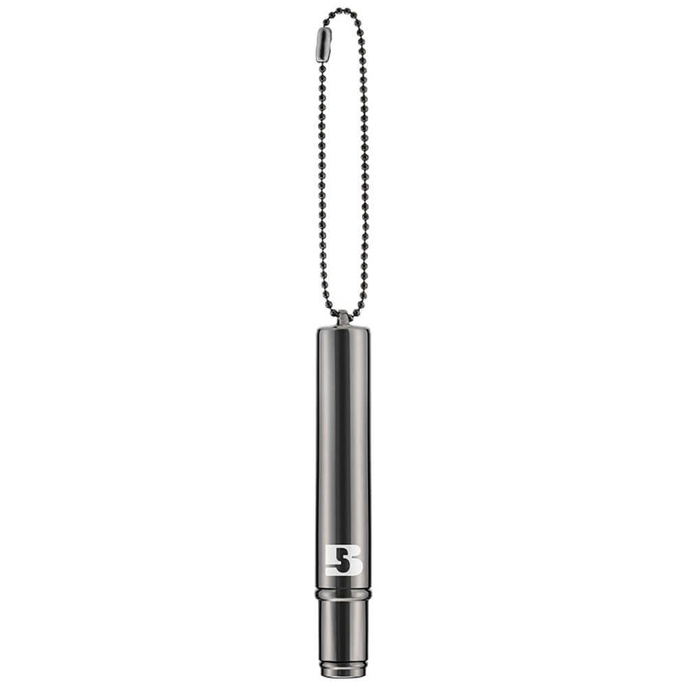 Мини-кисть для макияжа на цепочке BRAYE Pocket Lip Brush Dark Silver