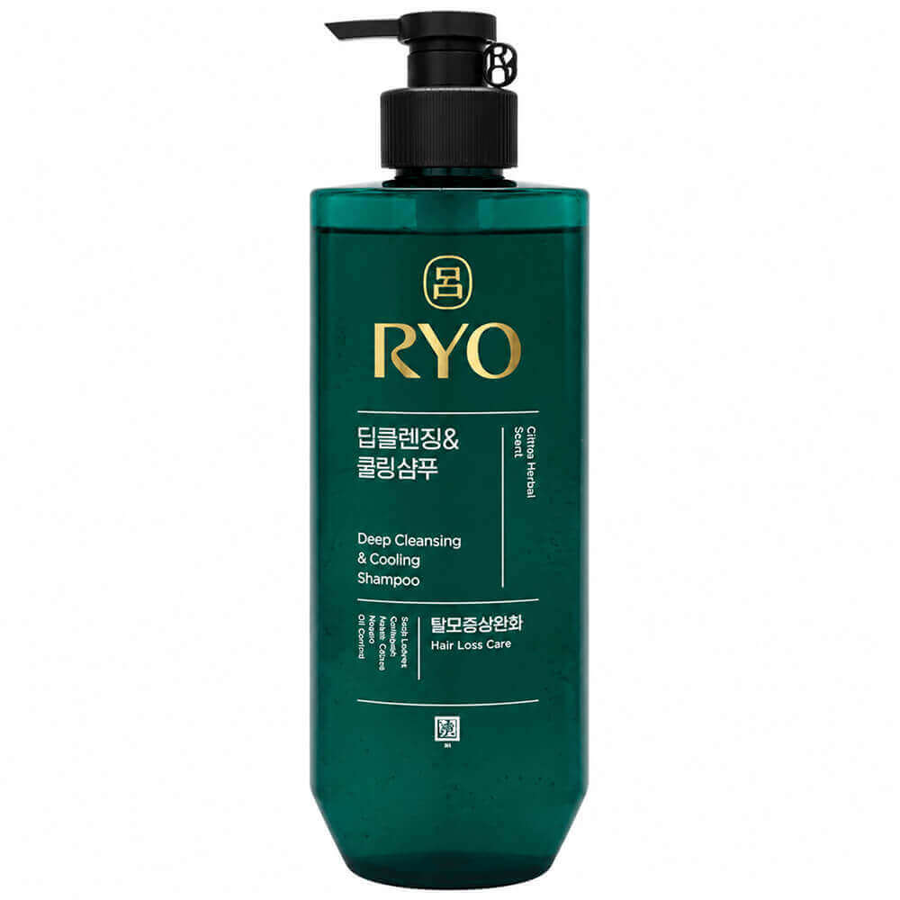 Шампунь для жирной кожи головы RYO Deep Cleansing & Cooling Shampoo 592 мл