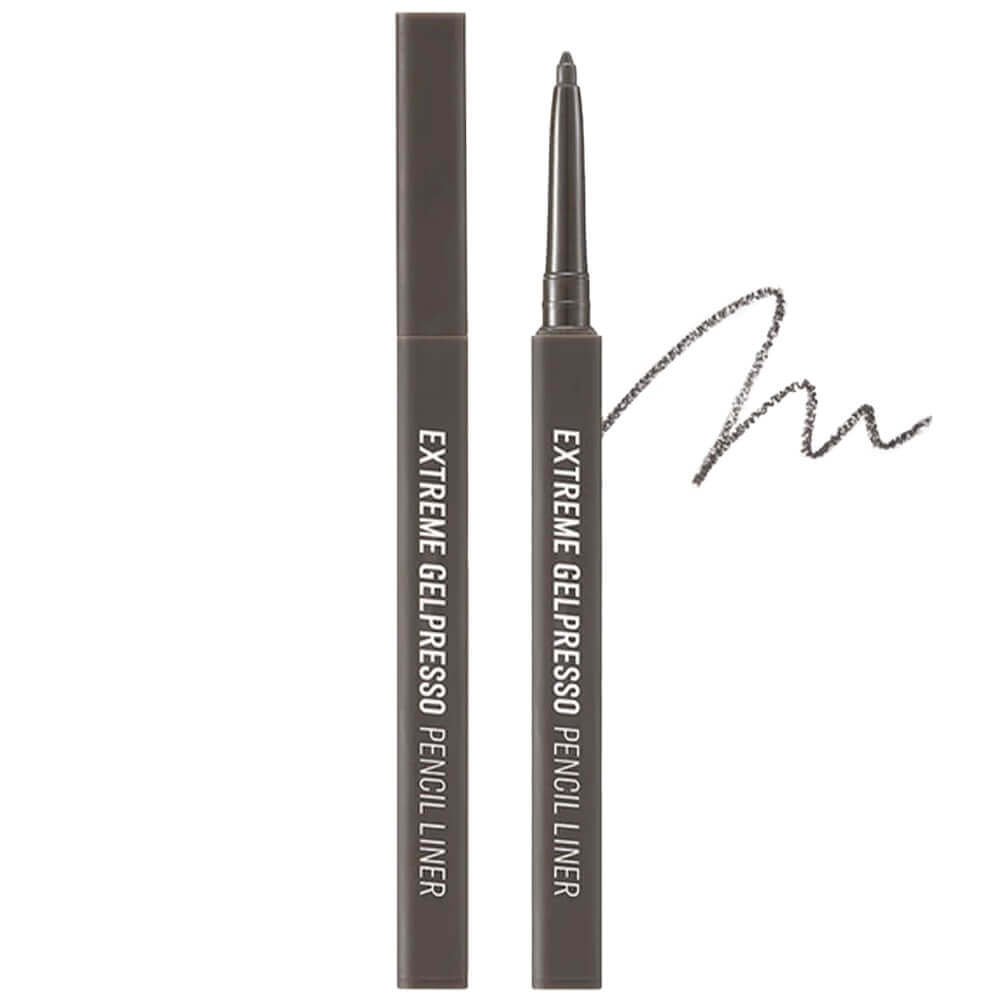 Водостойкий карандаш-подводка для глаз CLIO Extreme Gelpresso Pencil Liner 04 Gray Brown