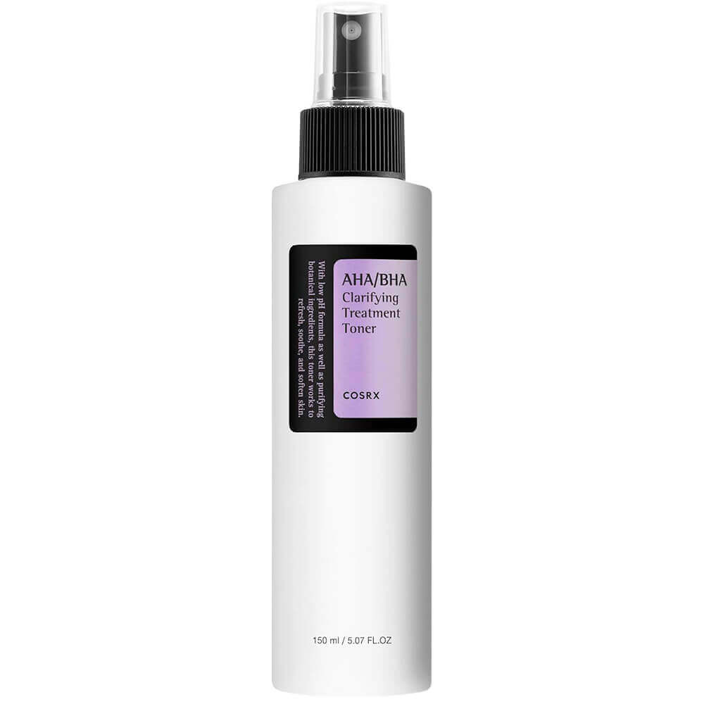 Мягкий очищающий тоник-спрей с кислотами COSRX AHA/BHA Clarifying Treatment Toner 150 мл