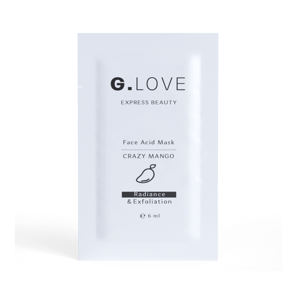 Энзимная маска-эксфолиант с комплексом кислот G.Love Face Acid Mask Crazy Mango - саше 6 мл