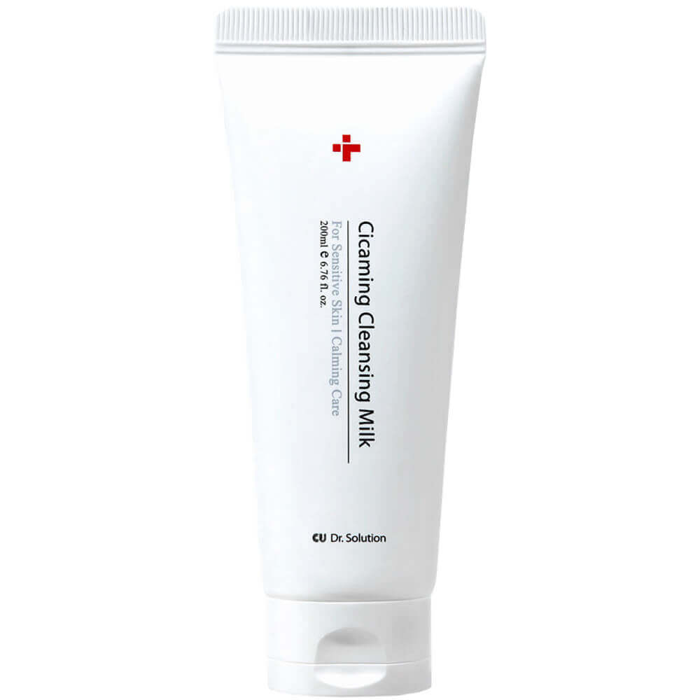 Молочко для деликатного очищения с центеллой CUSKIN Clean-Up Cicaming Cleansing Milk
