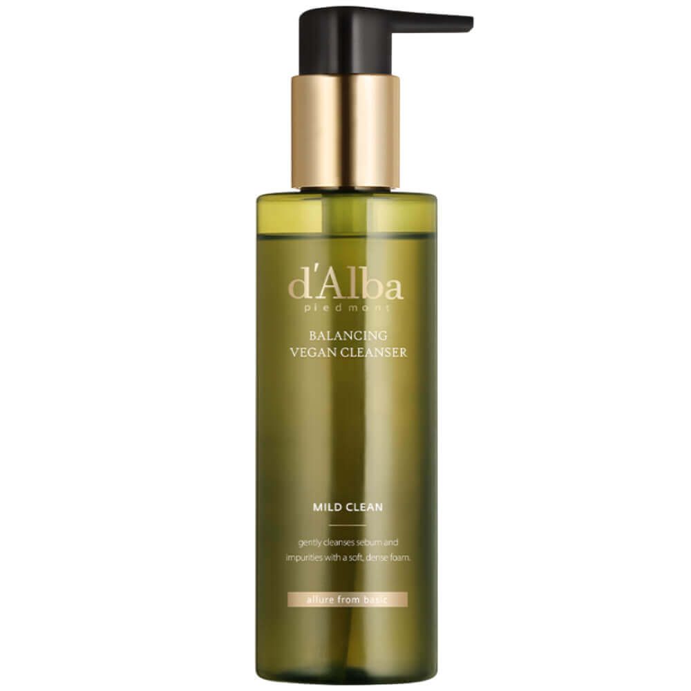 Мягкий гель для умывания с белым трюфелем d'Alba Mild Skin Balancing Vegan Cleanser