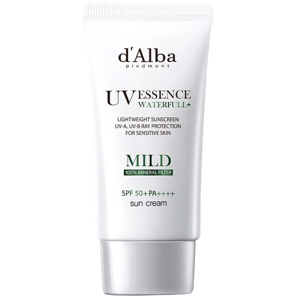 Минеральный солнцезащитный крем d'Alba Waterfull Mild Sun Cream SPF50+ PA++++