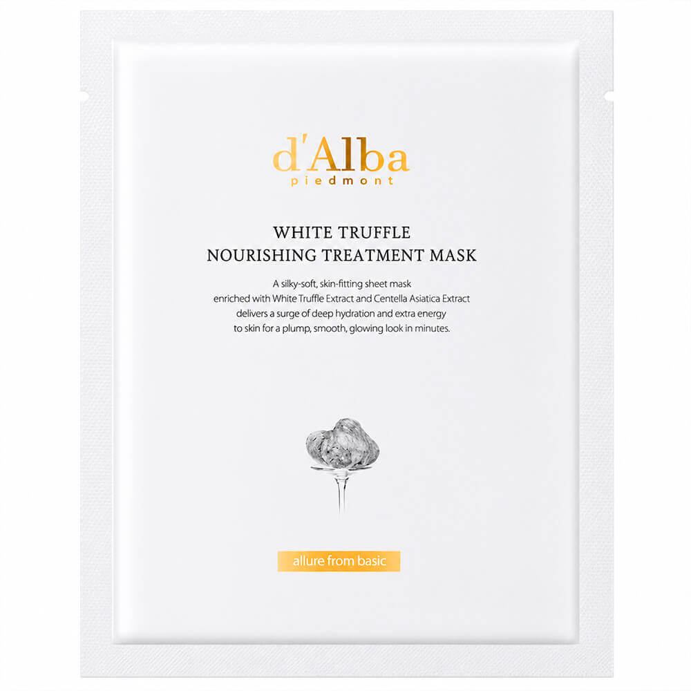 Питательная тканевая маска для лица d'Alba White Truffle Nourishing Treatment Mask