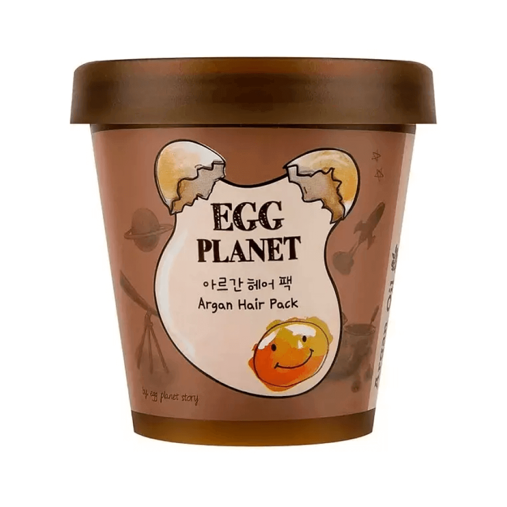 Питательная маска для волос с яичным желтком и арганой Daeng Gi Meo Ri Egg Planet Argan Hair Pack
