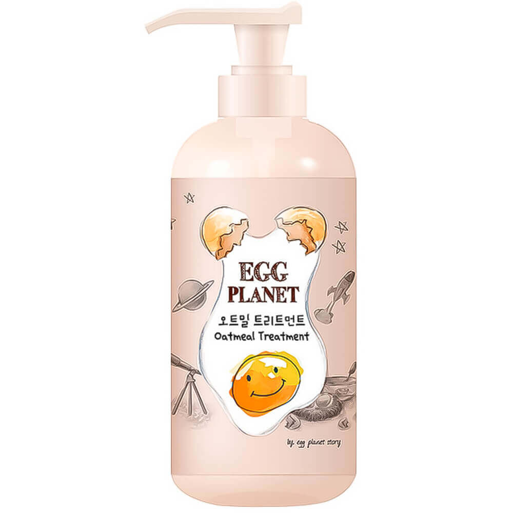 Увлажняющий бальзам для волос с желтком и овсом Daeng Gi Meo Ri Egg Planet Oatmeal Treatment