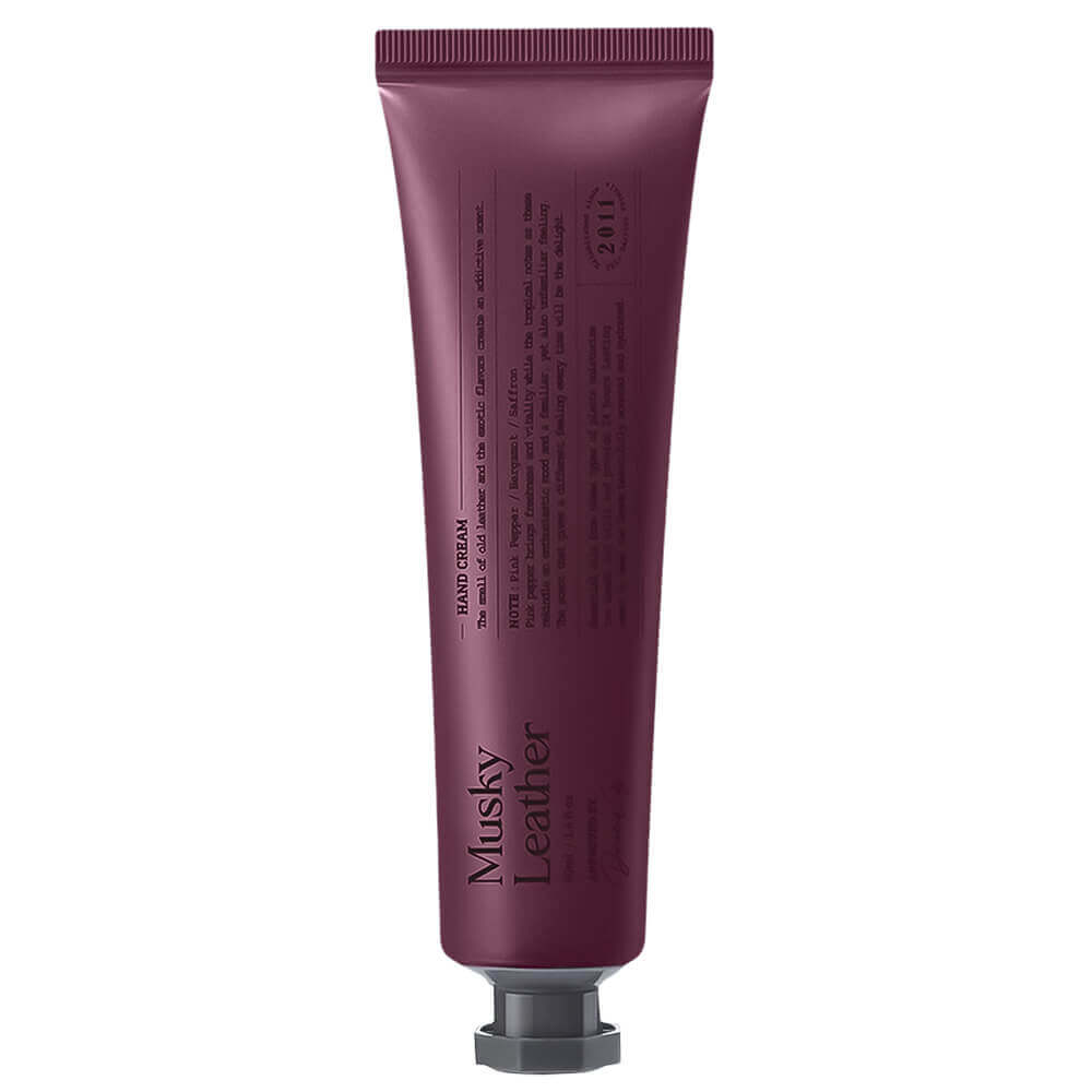 Ламеллярный крем для рук Derma:B Narrative Hand Cream Musky Leather