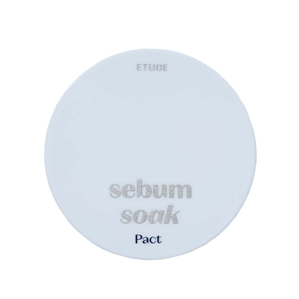 Компактная минеральная матирующая пудра ETUDE Sebum Soak Pact