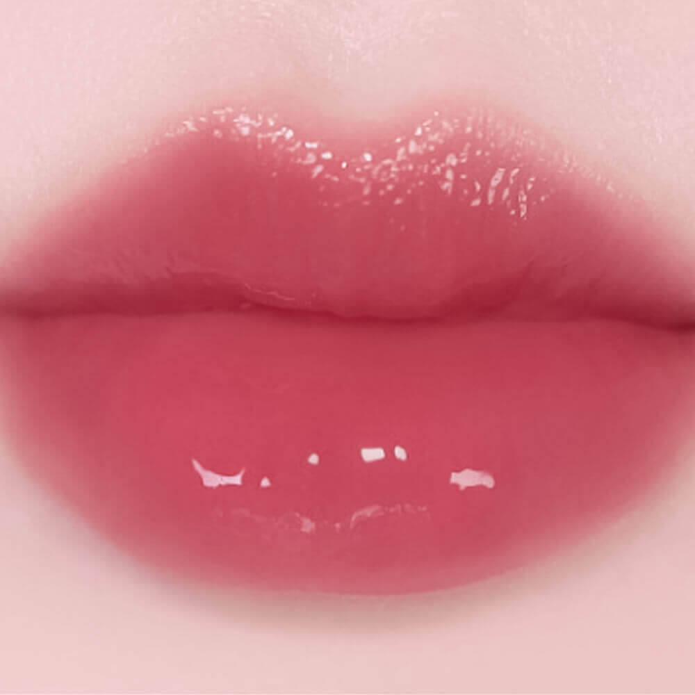 Увлажняющий блеск-тинт для губ с зеркальным сиянием FEEV Hyper-Fit Glam Rose Water
