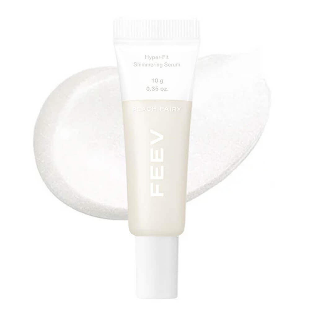 Жидкий хайлайтер-сыворотка FEEV Hyper-Fit Shimmering Serum Peach Fairy