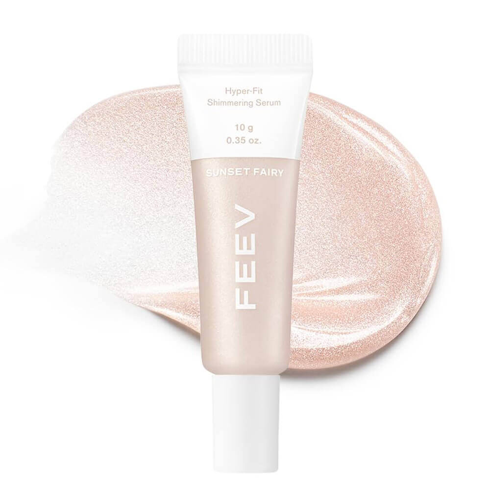 Жидкий хайлайтер-сыворотка FEEV Hyper-Fit Shimmering Serum Sunset Fairy