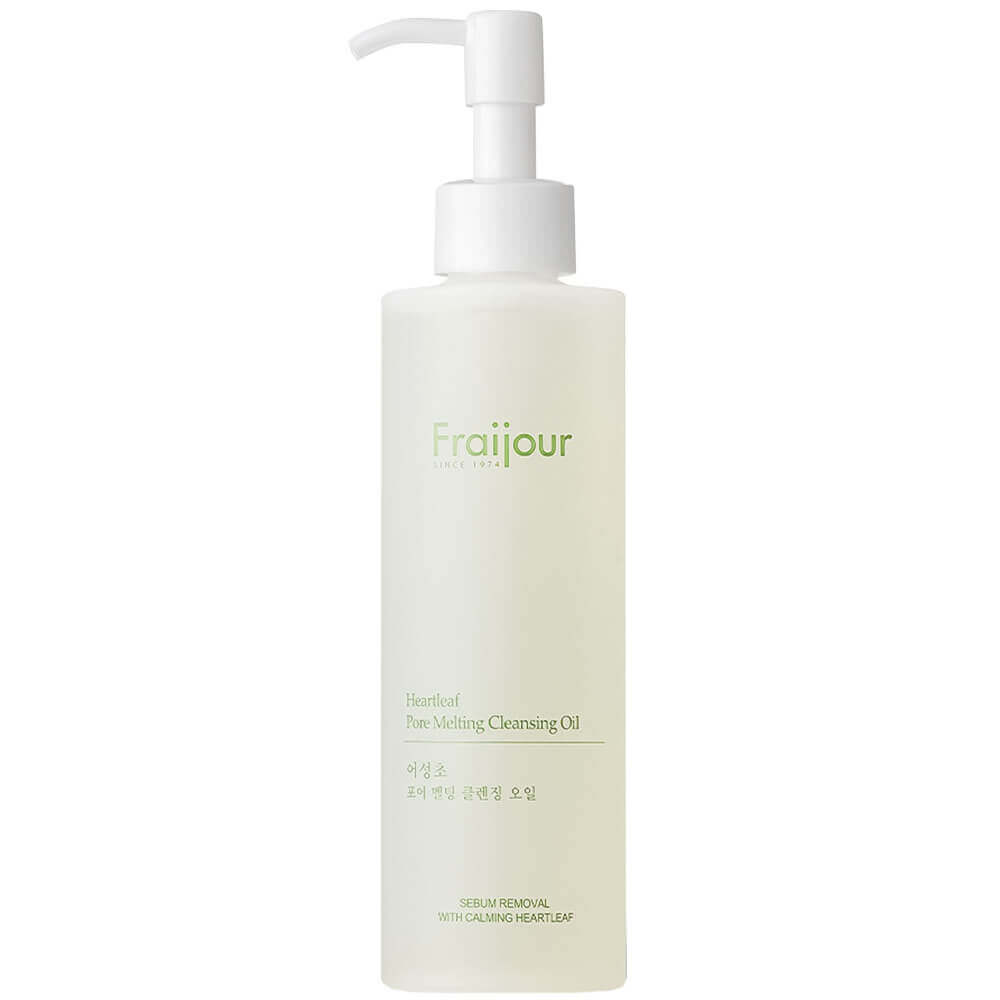 Успокаивающее гидрофильное масло с хауттюйнией Fraijour Heartleaf Pore Melting Cleansing Oil