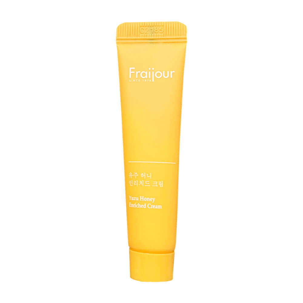 Питательный крем с юдзу и прополисом для сияния кожи Fraijour Yuzu Honey Enriched Cream 10 мл