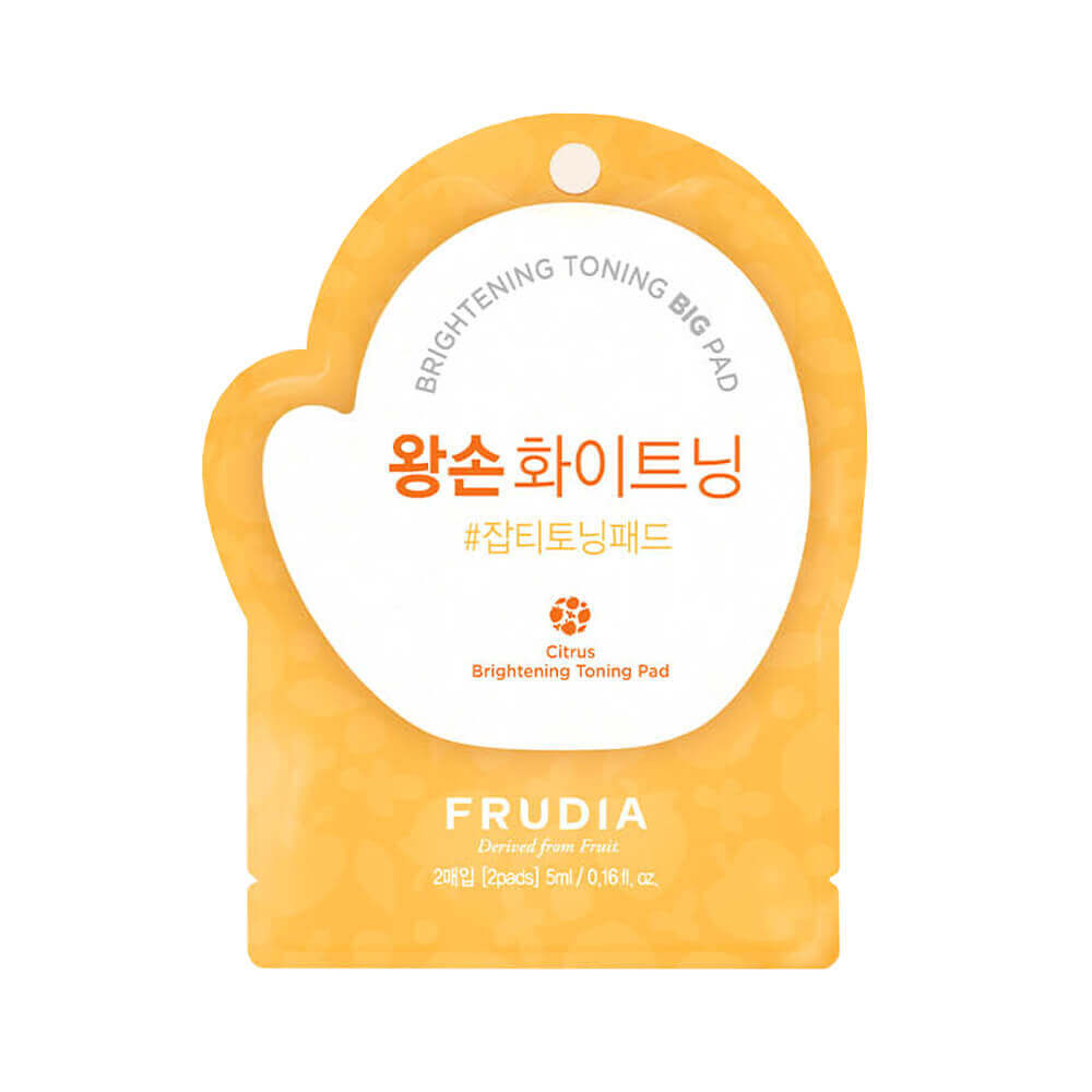 Осветляющие пэды с комплексом витаминов Frudia Citrus Brightening Toning Pad