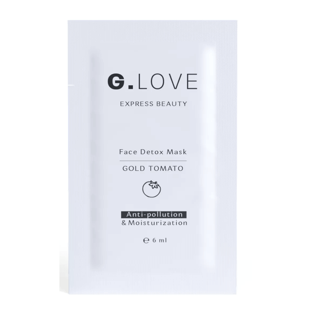 Увлажняющая детокс-маска с биозолотом G.Love Face Detox Mask Gold Tomato - саше 6 мл