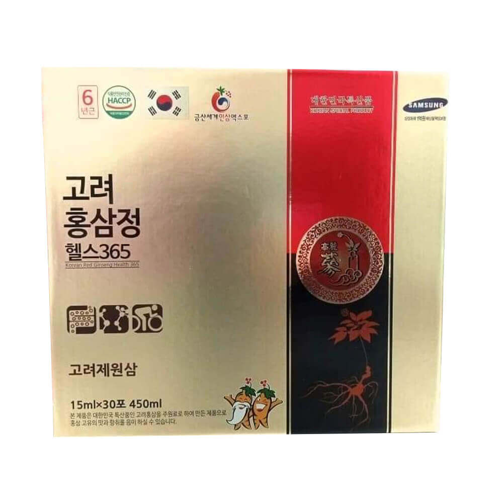 Сироп с корейским красным женьшенем Goryeo Seienzo Red Ginseng Health 365 Stick