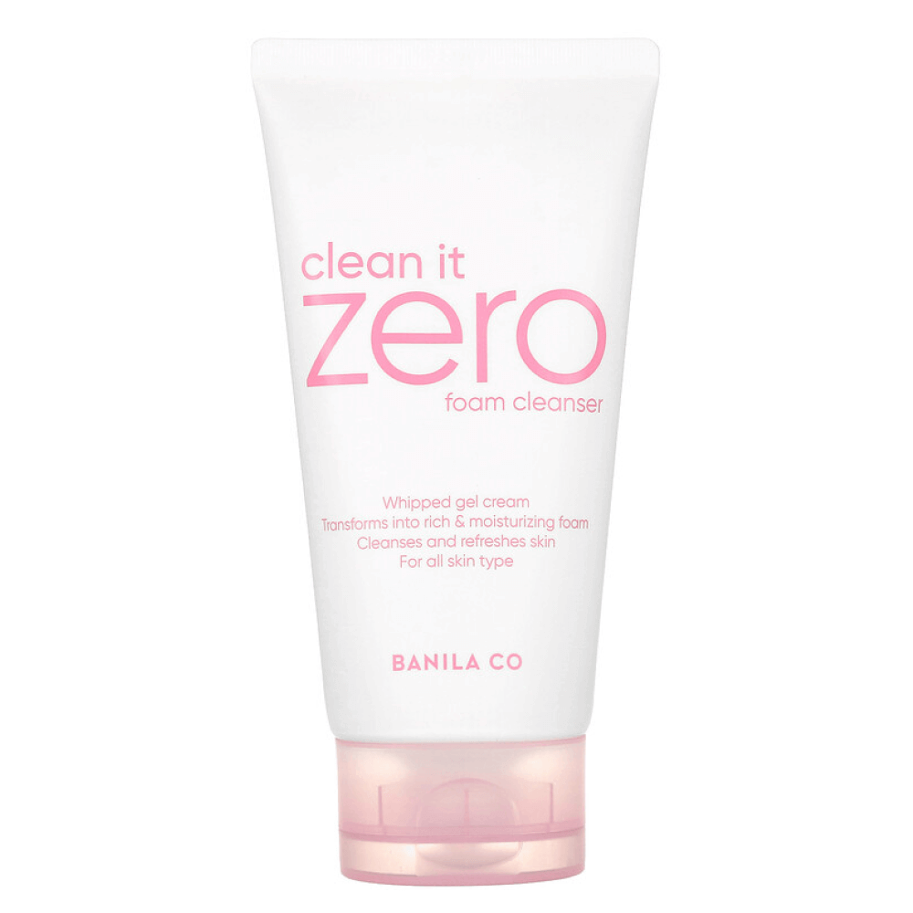 Мягкая пенка для умывания с женьшенем BANILA CO Clean It Zero Foam Cleanser 150 мл