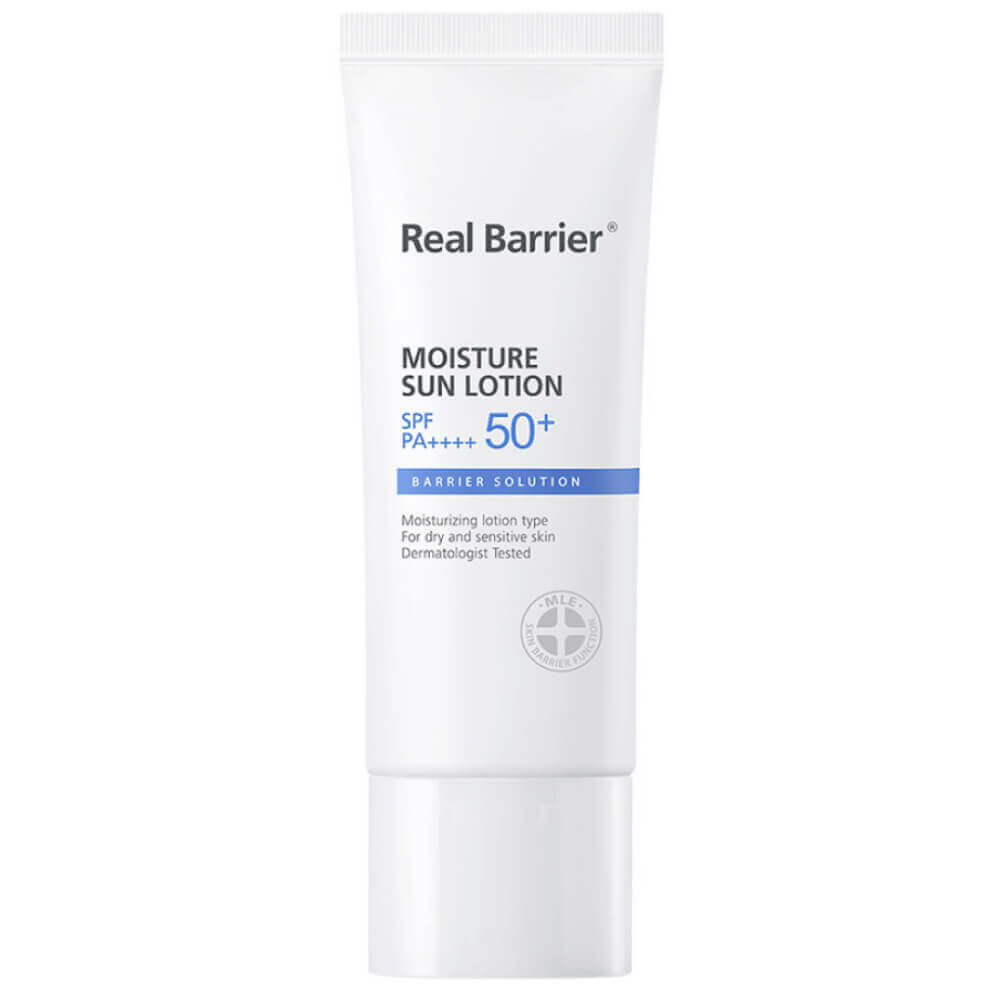 Ламеллярный солнцезащитный лосьон для лица Real Barrier Moisture Sun Lotion SPF50+ PA++++