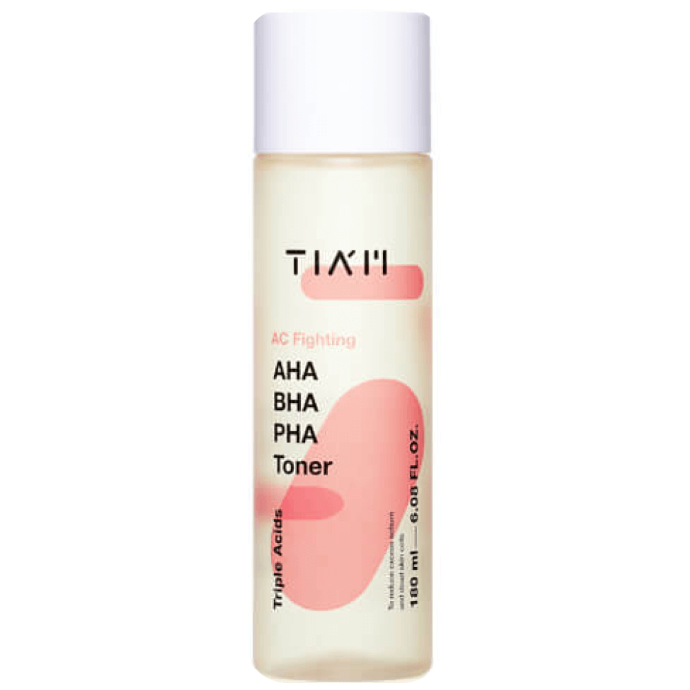 Очищающий кислотный тонер для проблемной кожи TIAM AC Fighting AHA BHA PHA Toner