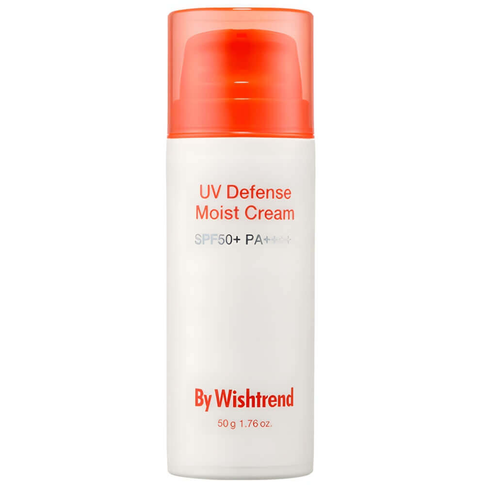 Солнцезащитный крем с пантенолом By Wishtrend UV Defense Moist Cream SPF50+ PA++++