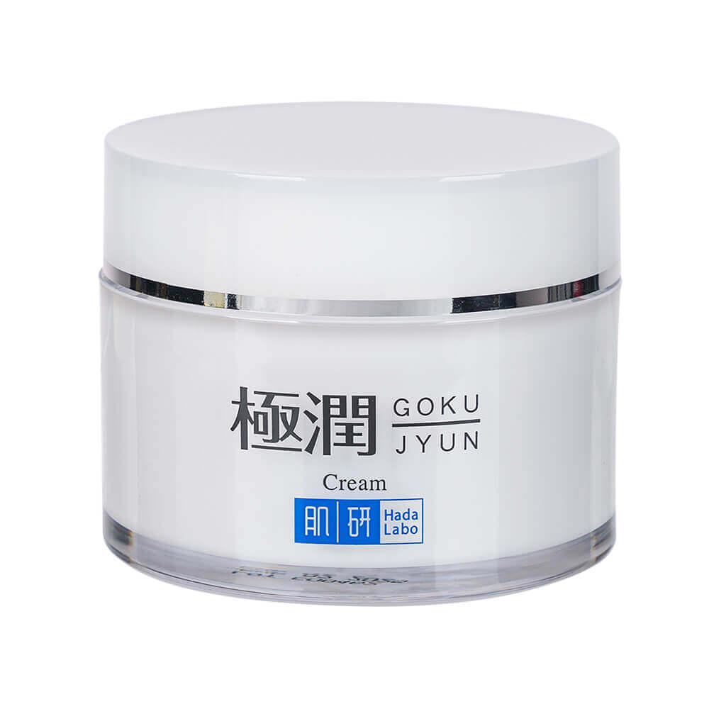 Капсульный витаминный крем для лица с гиалуроновой кислотой Hada Labo Gokujyun Cream