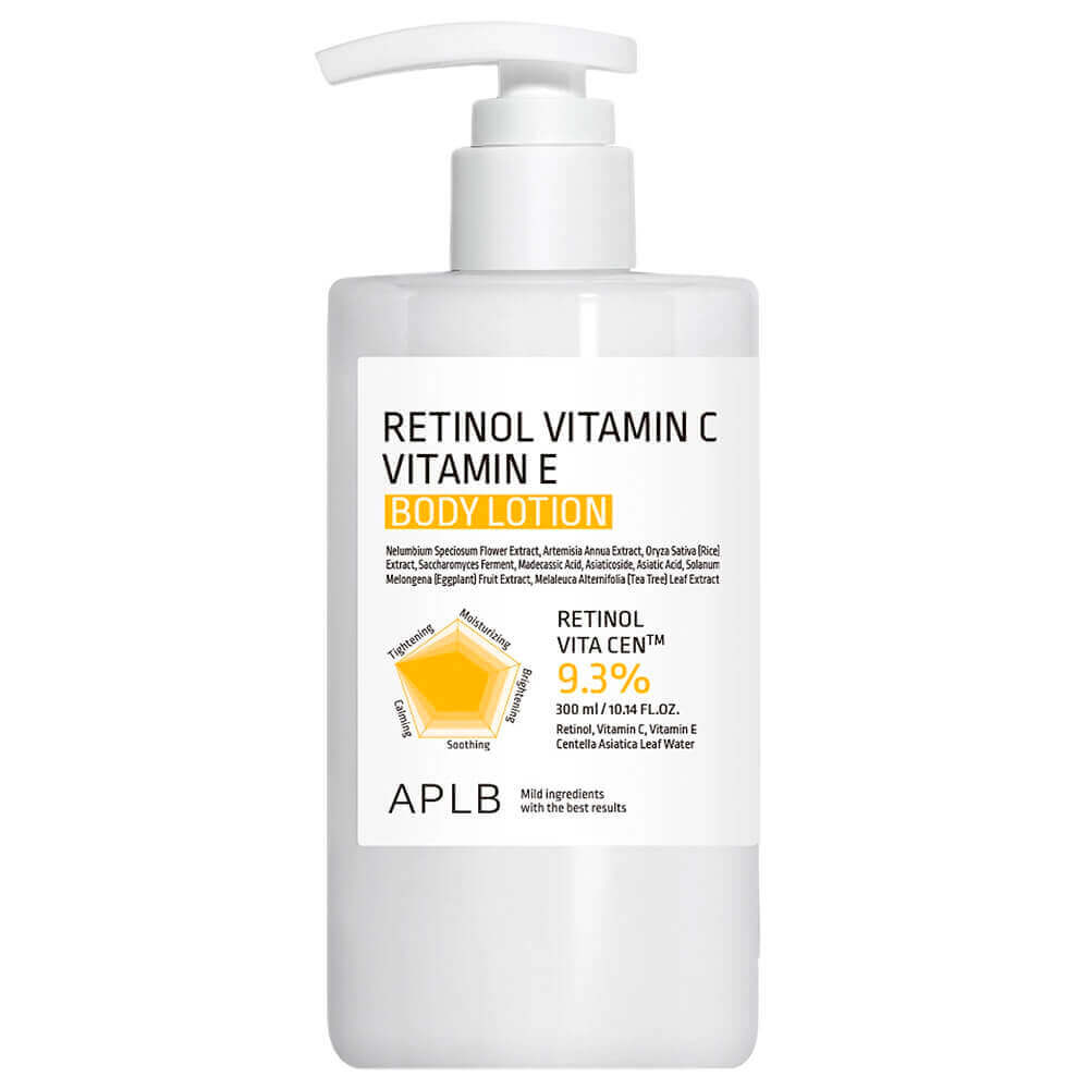 Укрепляющий лосьон для тела с ретинолом APLB Retinol Vitamin C Vitamin E Body Lotion