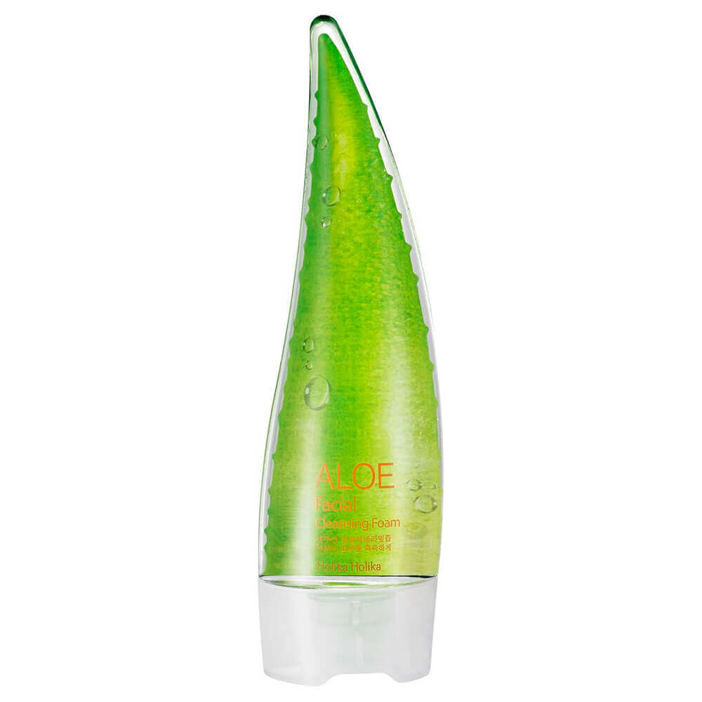 Очищающая гель-пенка с алоэ-вера Holika Holika Aloe Facial Cleansing Foam