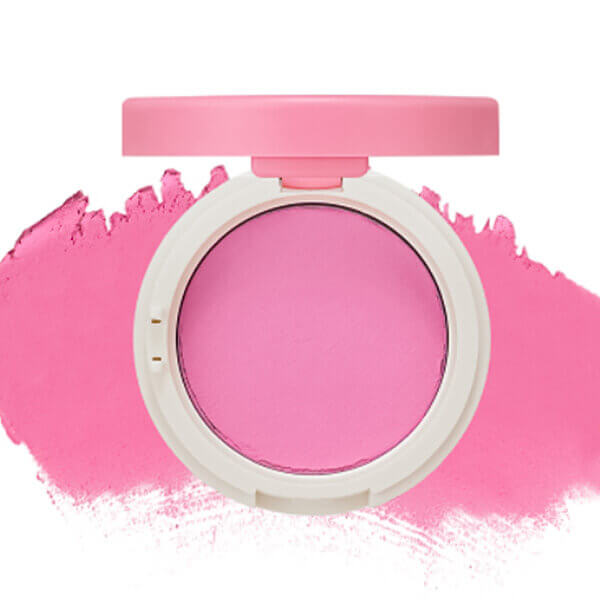 Полутвёрдые компактные румяна Holika Holika Jelly Dough Blusher 06 Plum