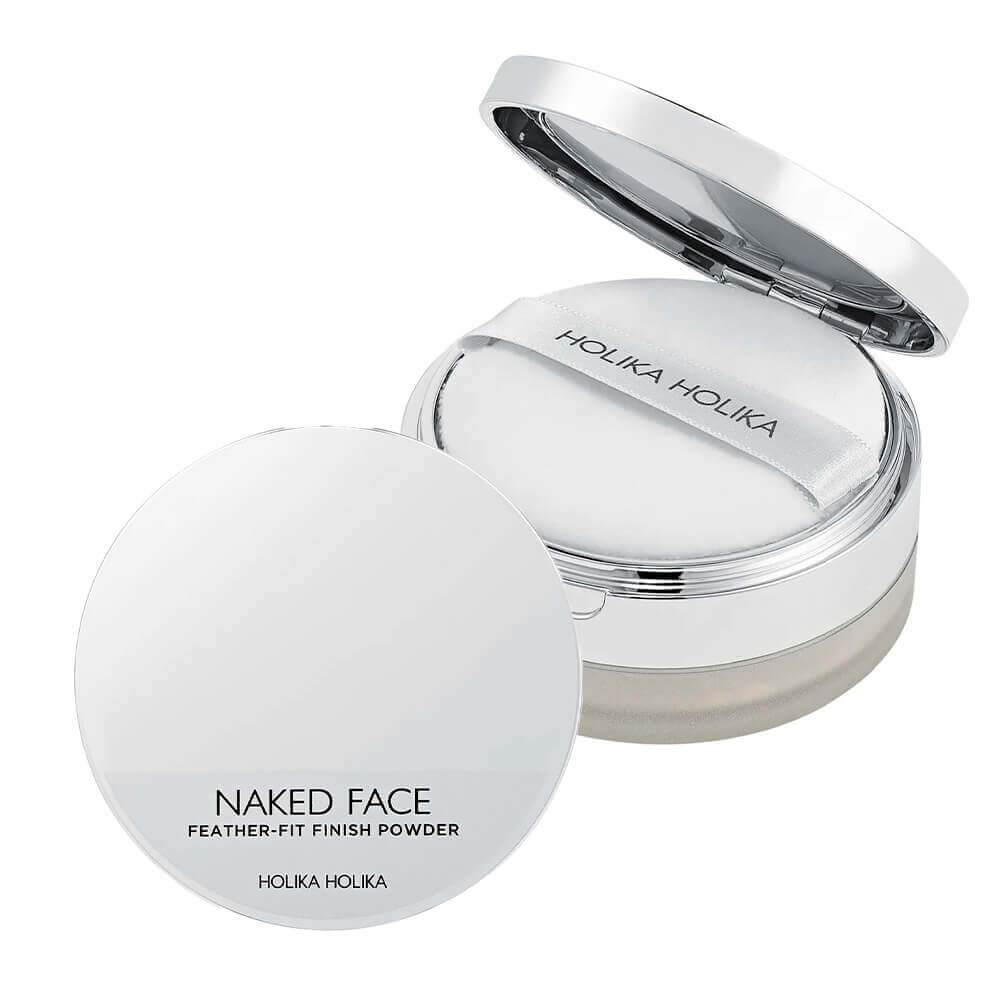 Фиксирующая пудра для лица Holika Holika Naked Face Feather-Fit Finish Powder