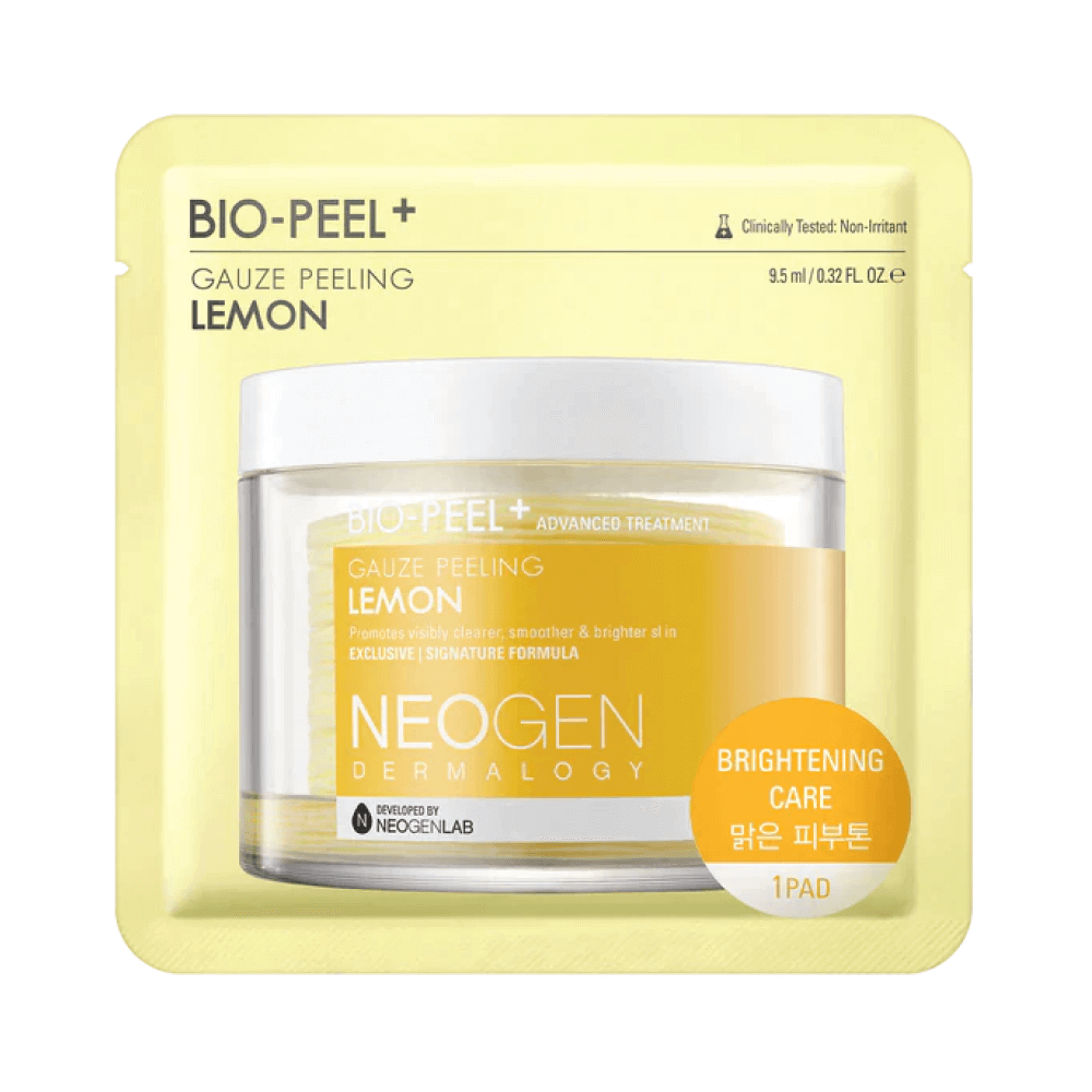 Пилинг-пэды с лимоном для сияния кожи Neogen Dermalogy Bio-Peel Gauze Peeling Lemon