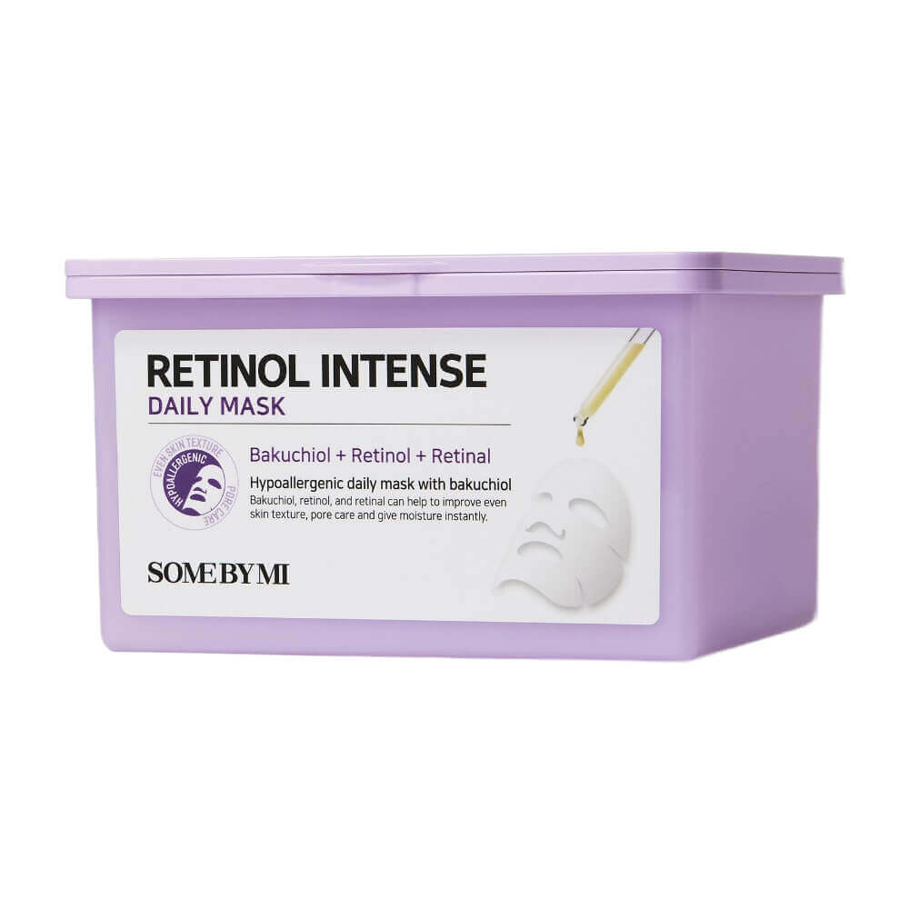 Набор омолаживающих тканевых масок с ретинолом Some By Mi Retinol Intense Daily Mask
