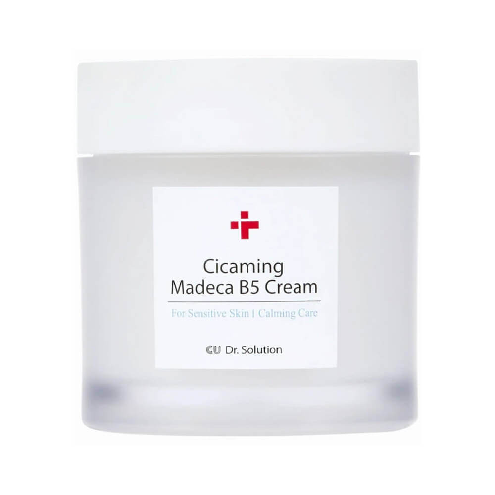 Восстанавливающий крем с центеллой и пантенолом CUSKIN Dr.Solution Cicaming Madeca B5 Cream