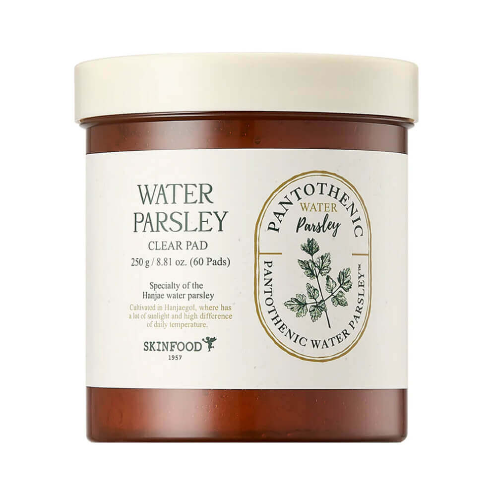 Пэды с экстрактом петрушки против воспалений Skinfood Pantothenic Water Parsley Clear Pad
