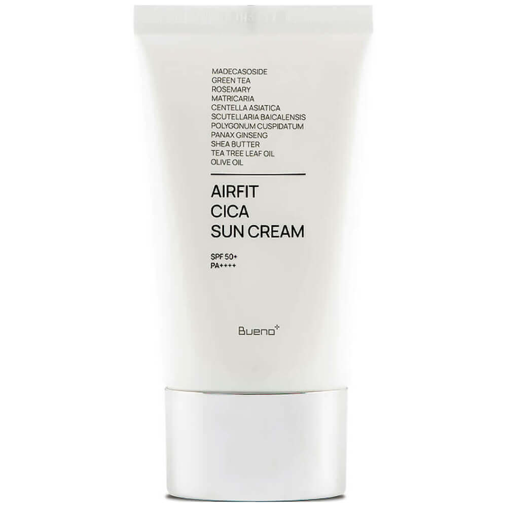 Осветляющий солнцезащитный крем с центеллой Bueno Perfect Airfit Cica Sun Cream SPF50+ PA++++