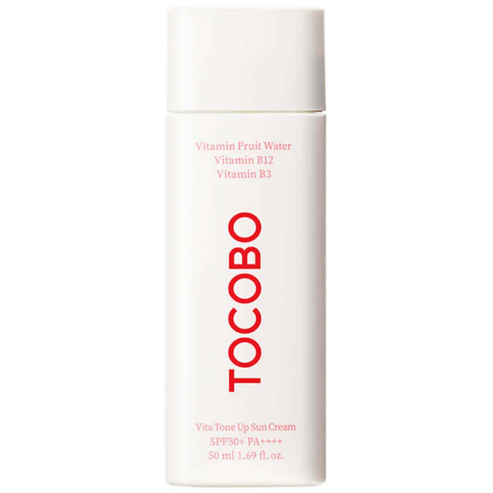 Витаминный солнцезащитный крем с тонирующим эффектом Tocobo Vita Tone Up Sun Cream SPF50+ PA++++