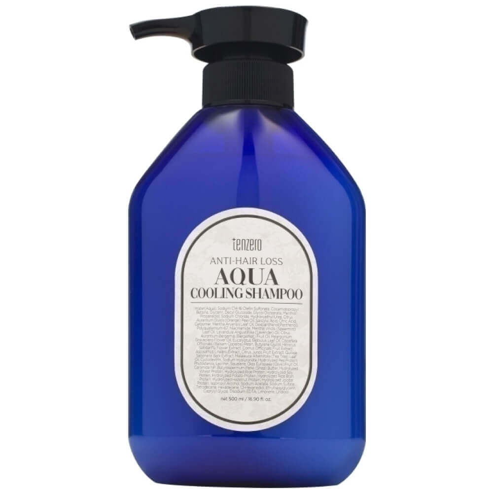 Охлаждающий шампунь против выпадения Tenzero Anti-Hair Loss Aqua Cooling Shampoo
