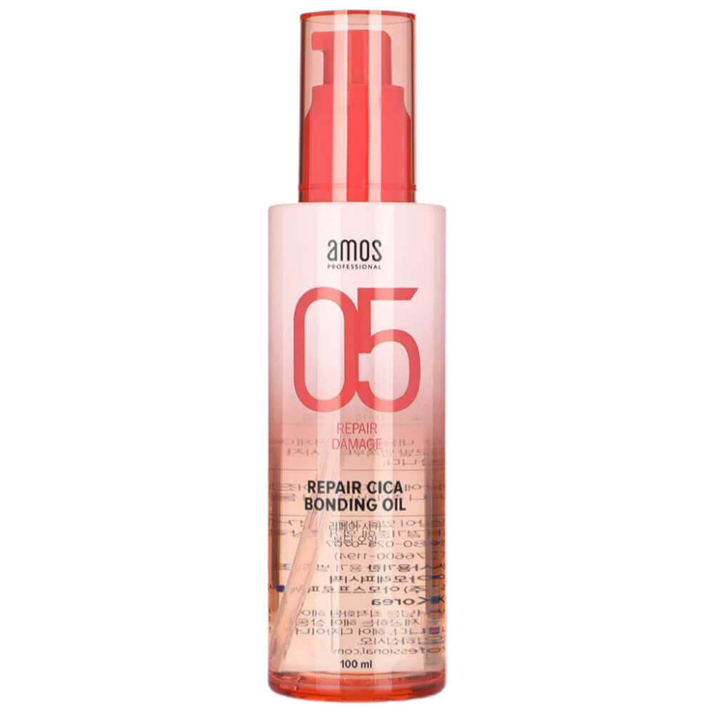 Восстанавливающее масло для повреждённых волос Amos Professional Repair Cica Bonding Oil