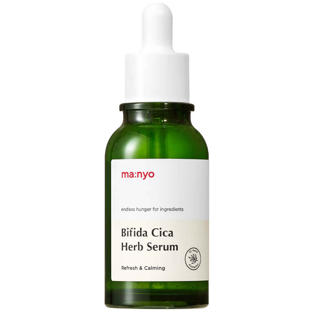 Успокаивающая сыворотка против воспалений Manyo Bifida Cica Herb Serum
