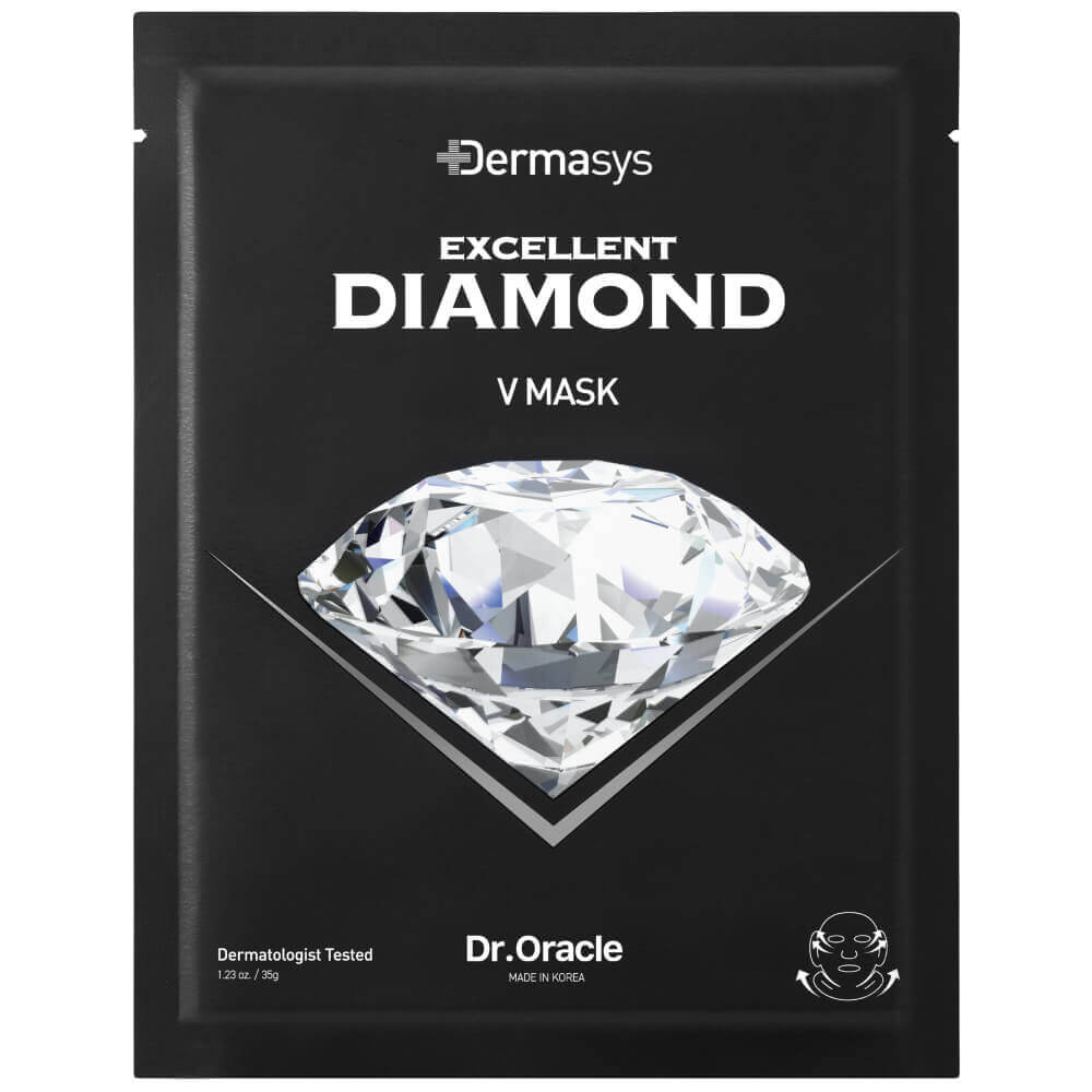 Подтягивающая тканевая маска для овала лица Dr.Oracle Dermasys Diamond V Mask