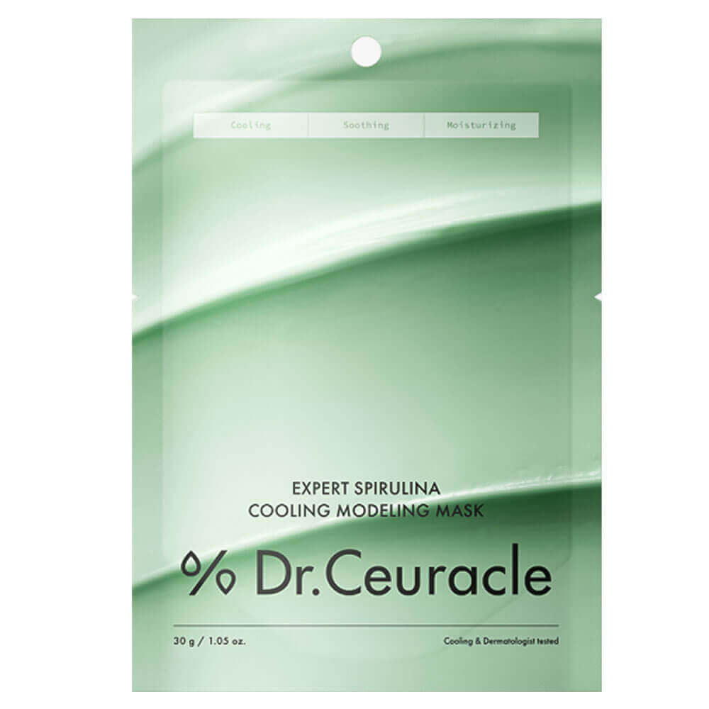 Охлаждающая альгинатная маска со спирулиной Dr.Ceuracle Expert Spirulina Cooling Modeling Mask