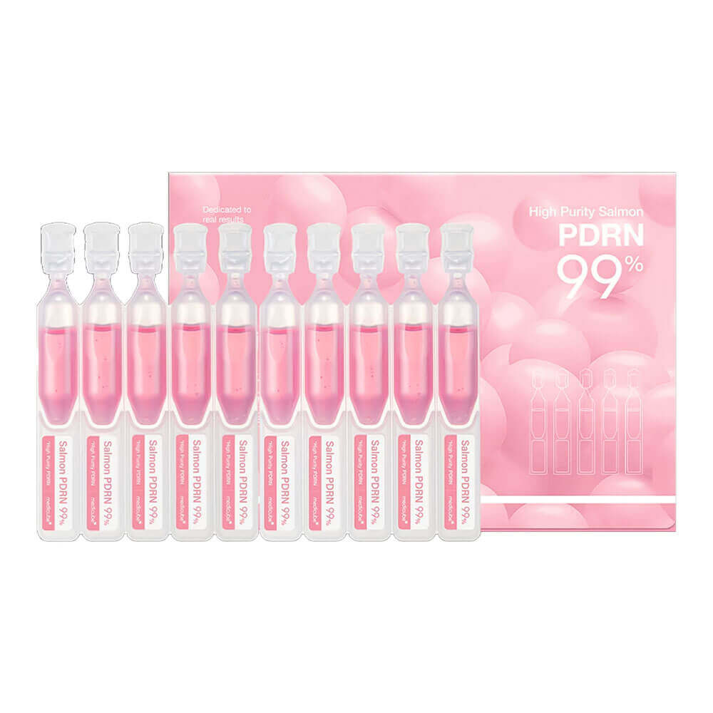Набор концентрированных сывороток с ПДРН и коллагеном medicube PDRN Pink One Day Serum