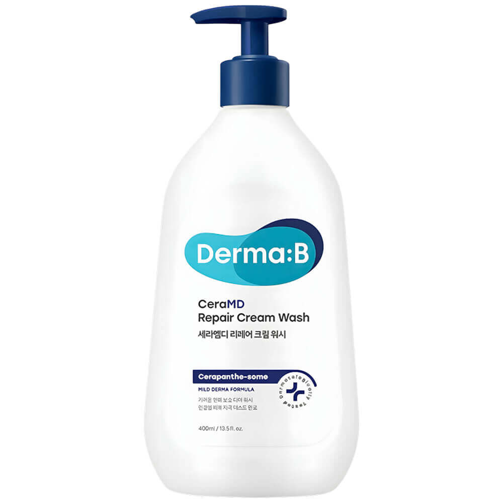 Ламеллярный крем-гель для душа Derma:B CeraMD Repair Cream Wash
