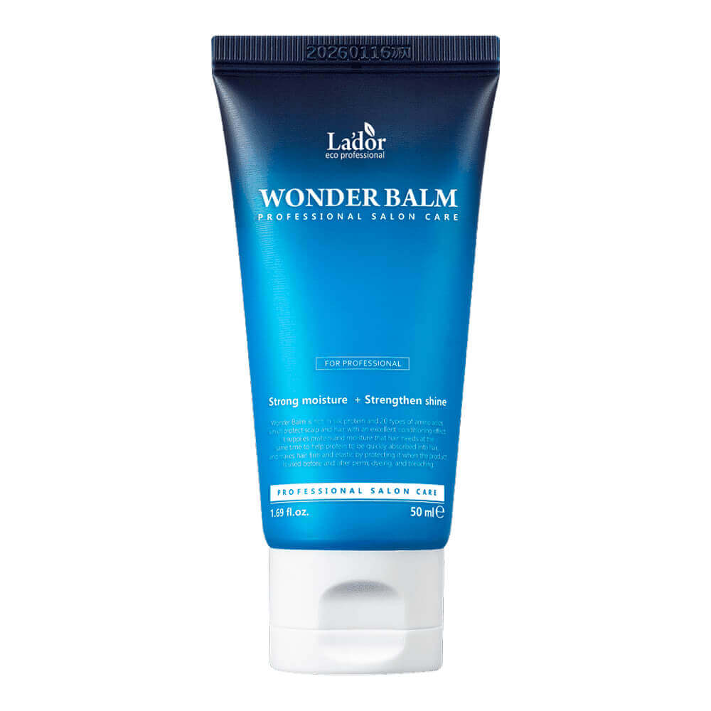 Увлажняющая маска для волос с протеинами шёлка Lador Wonder Balm 50 мл