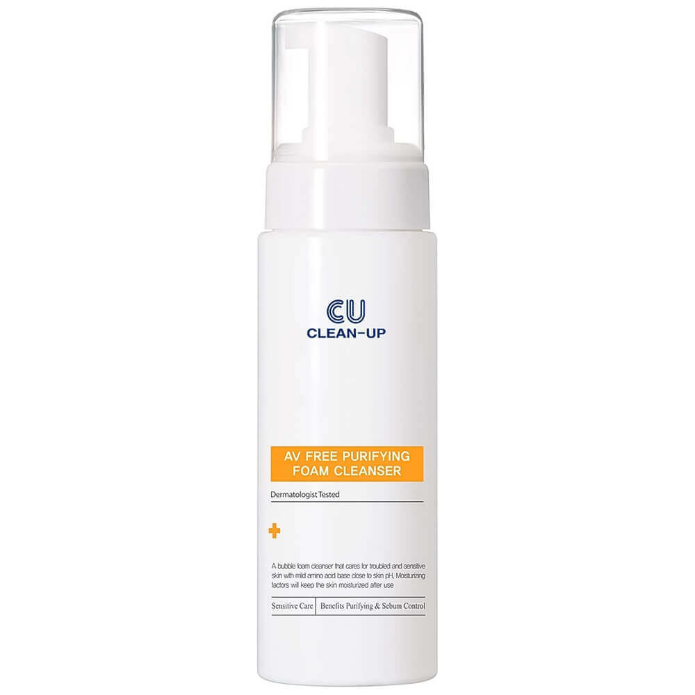 Себорегулирующая пенка для проблемной кожи CUSKIN Clean-Up AV Free Purifying Foam Cleanser