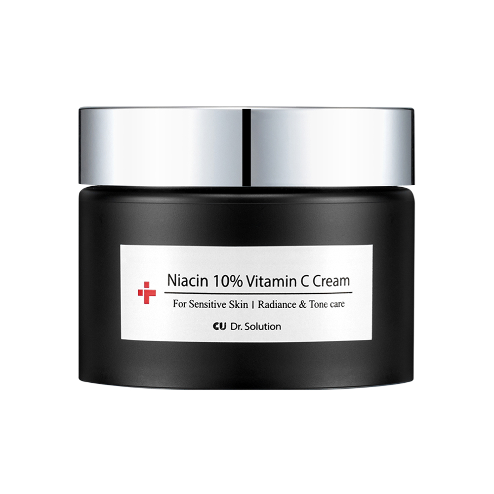 Осветляющий крем с 10% ниацинамида и витамином С CUSKIN Dr.Solution Niacin 10% Vitamin C Cream