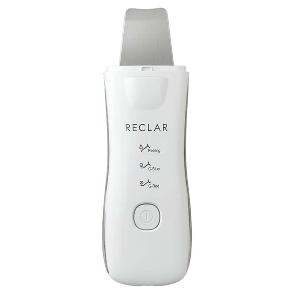 Аппарат для ультразвуковой чистки лица Reclar Galvanic Water Peeler Silver
