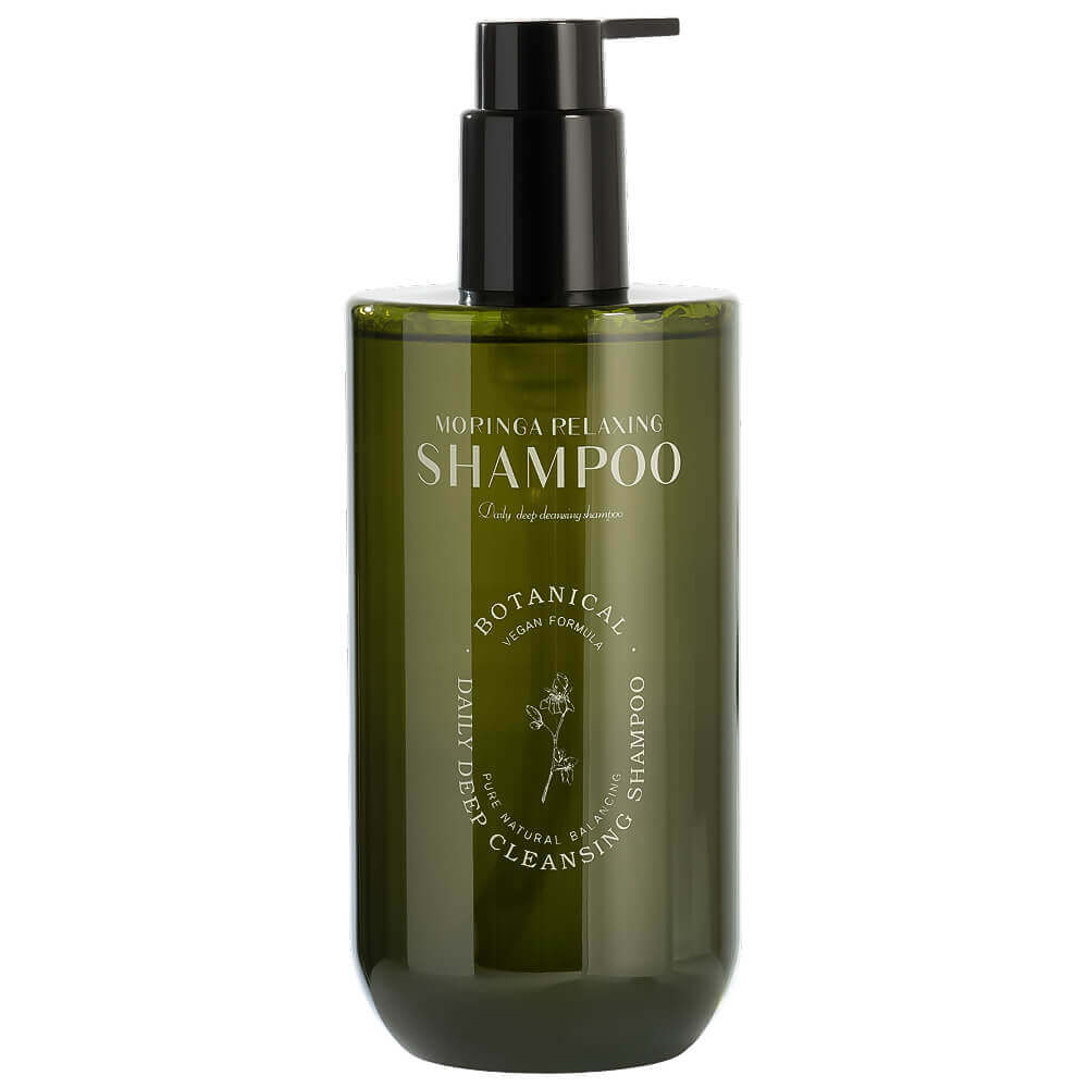 Веганский шампунь с маслом моринги CUSKIN Dr.Solution Moringa Relaxing Shampoo