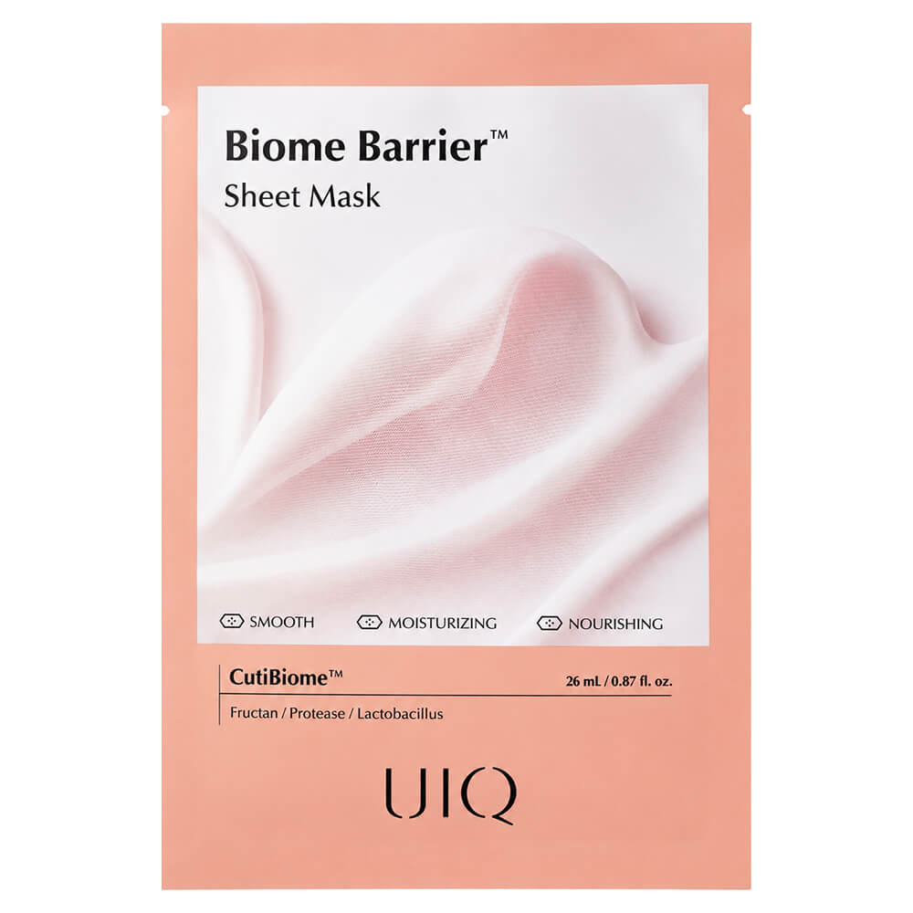 Тканевая барьерная маска с пробиотиками UIQ Biome Barrier Sheet Mask