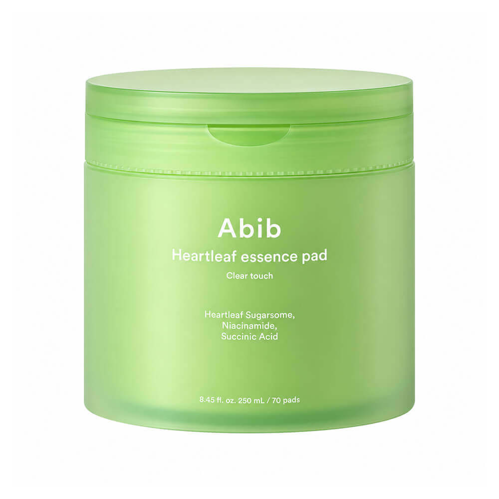 Успокаивающие пэды с экстрактом хауттюйнии Abib Heartleaf Essence Pad Clear Touch